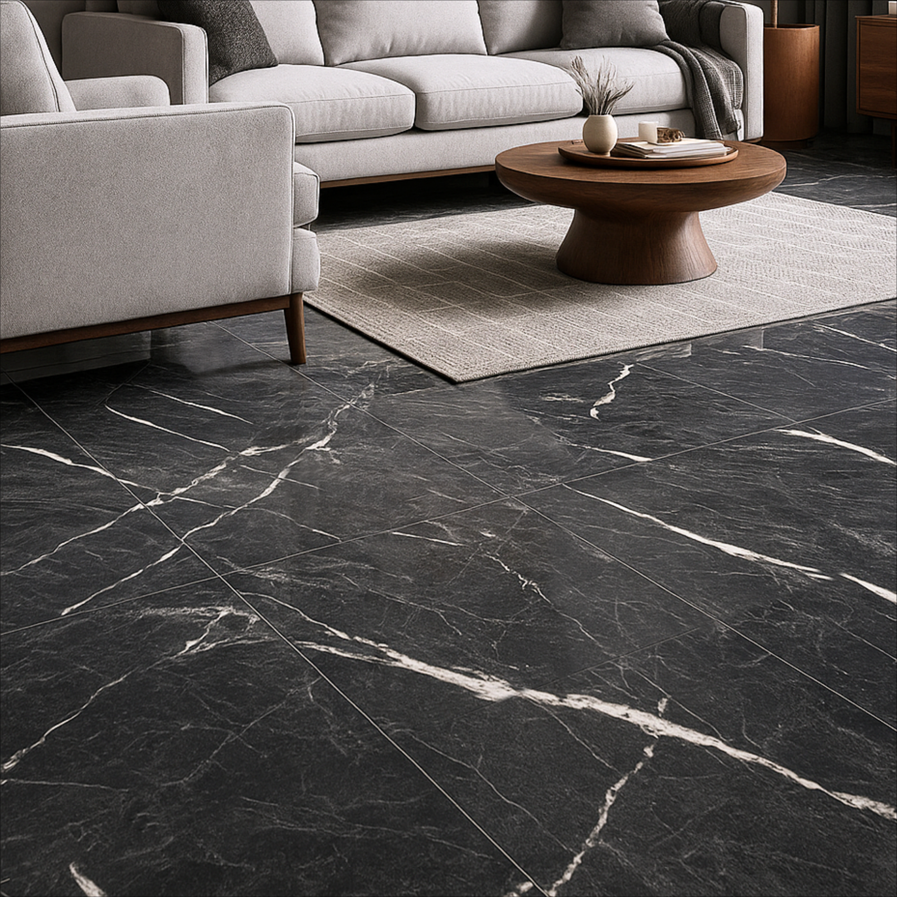 Scultoria Scott 60x120cm porcelain tile with antiglare matt finish. Durable, stylish, and perfect for seamless modern walls and flooring.