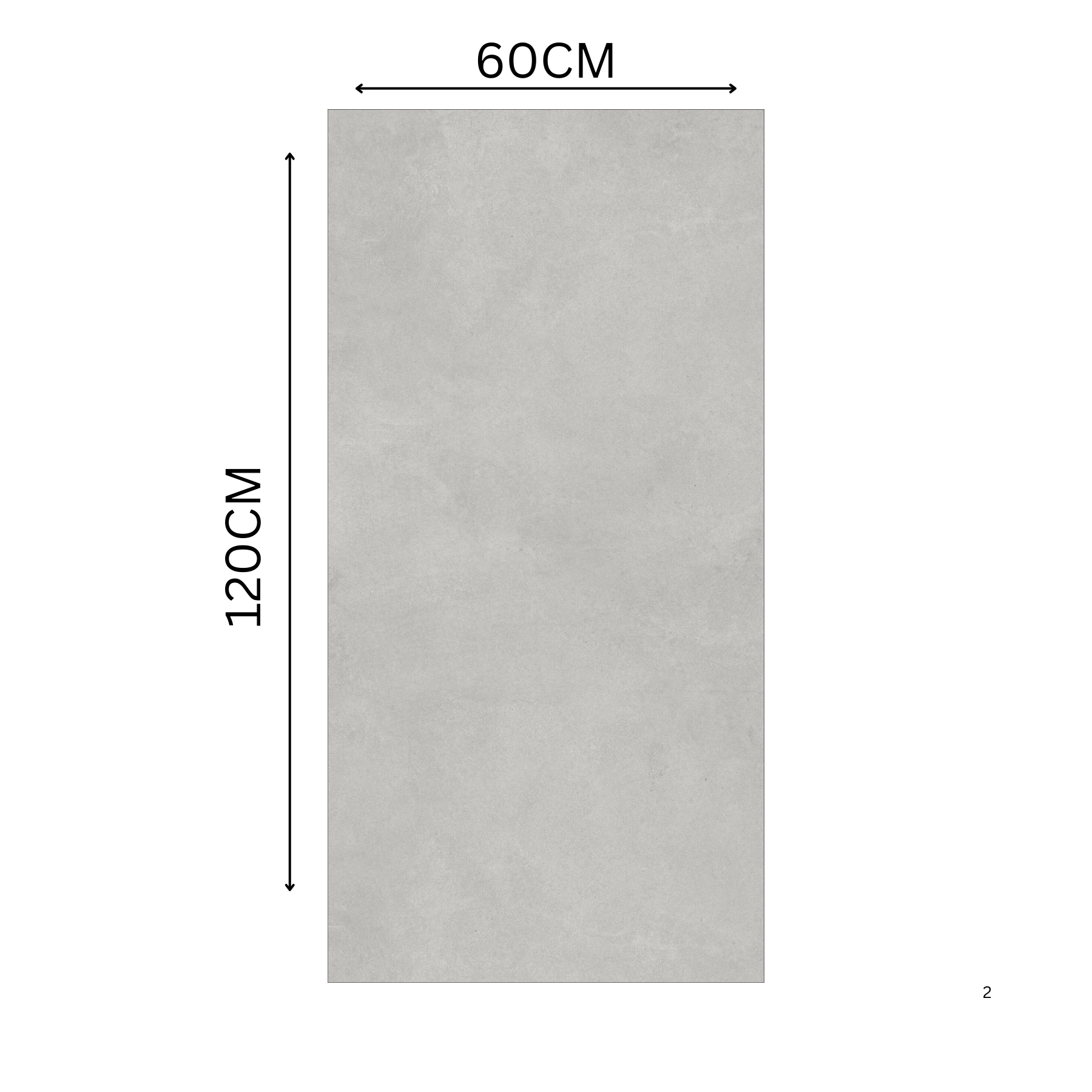 Shop AZURE GREY large format porcelain tile 60x120mm with a matt marble-look finish and 9MM thickness. Durable, scratch-resistant, and ideal for floors and walls. Perfect for stylish, glare-free modern interiors.

