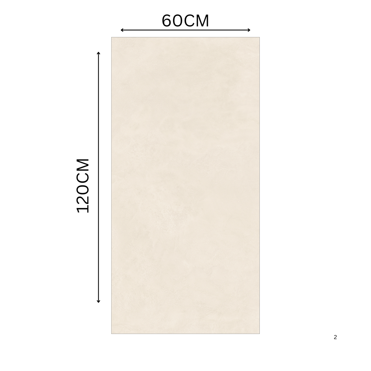 Shop NOVERA IVORY porcelain tile 600x1200mm with 9MM thickness and GHR matt finish. Durable large format tile ideal for seamless floors and walls with a soft matt surface.
