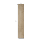 Silver Wood Gris 20x12cm porcelain tile with 09mm thickness. Durable, wood-inspired grey tile perfect for walls, kitchens, and accent designs.