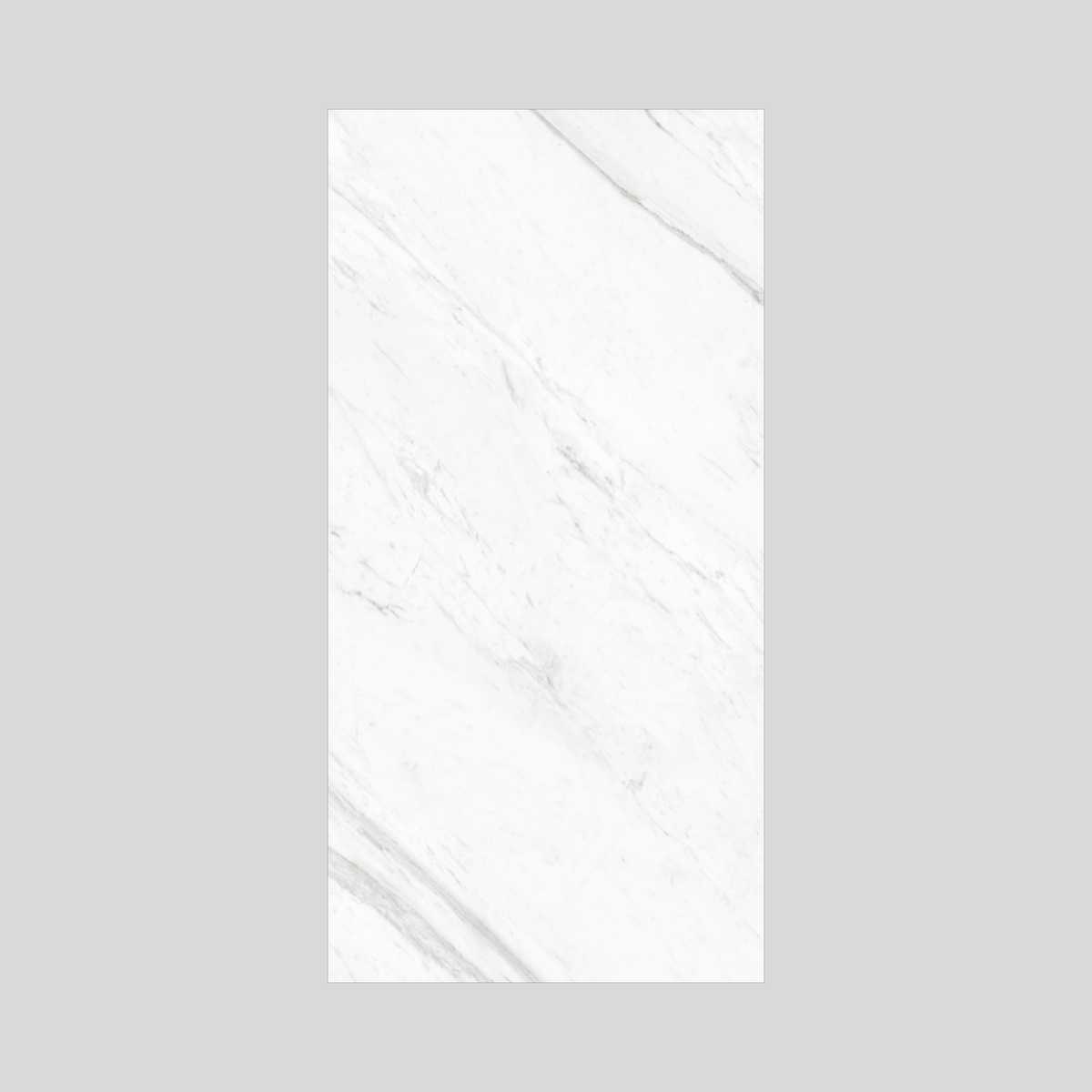Statuario Platina 120x240cm 09mm – Book-Match Glossy Tile